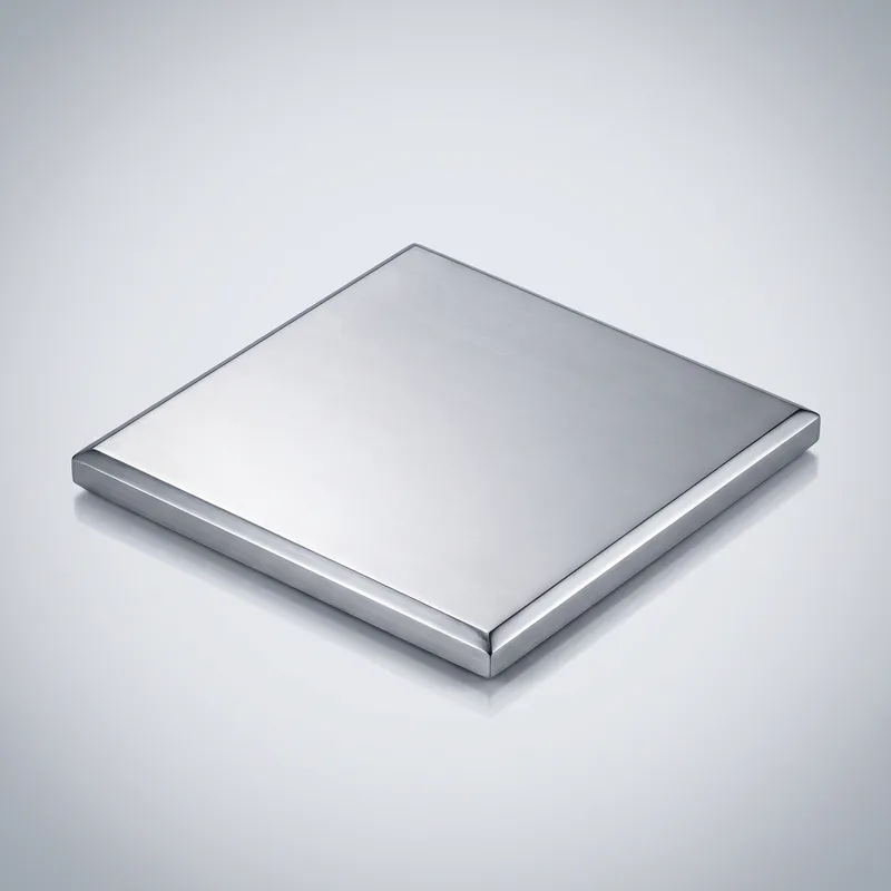316L Stainless Plate 6" × 6" × 1/4"
