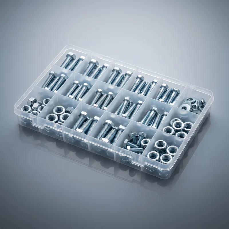 Grade 8 Hex Bolt Assortment 120 pc