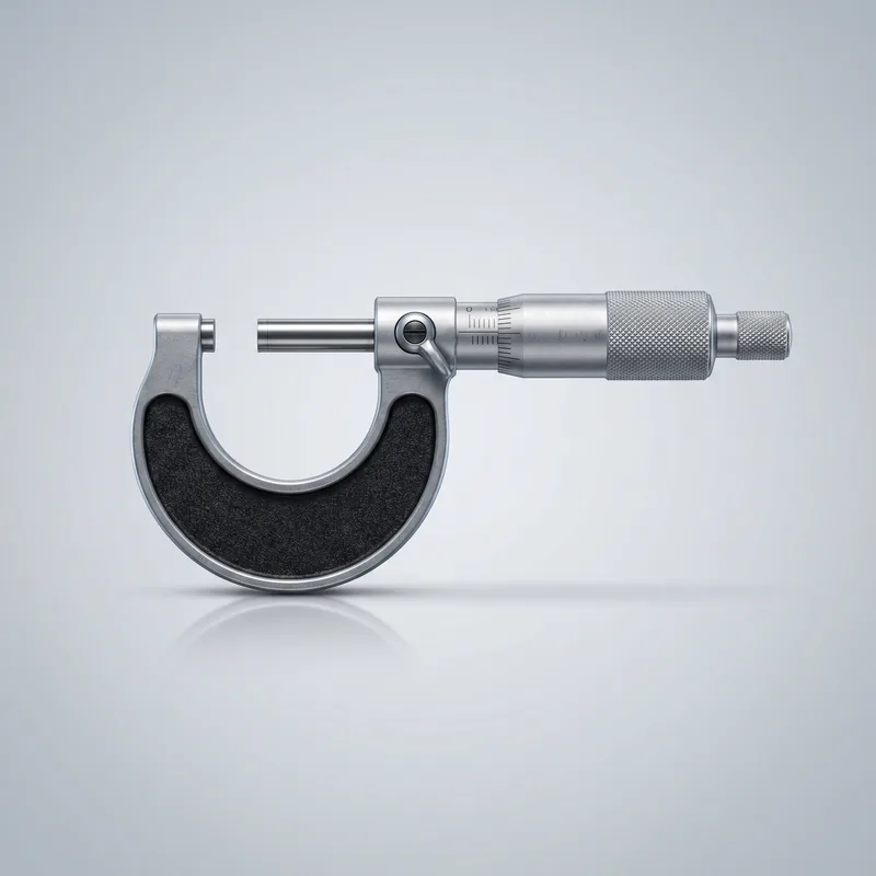 Outside Micrometer 0–1" · 0.0001"