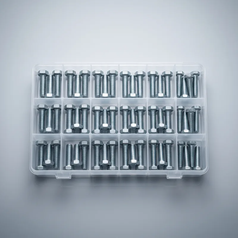 Alloy Shoulder Bolt Assortment 40 pc